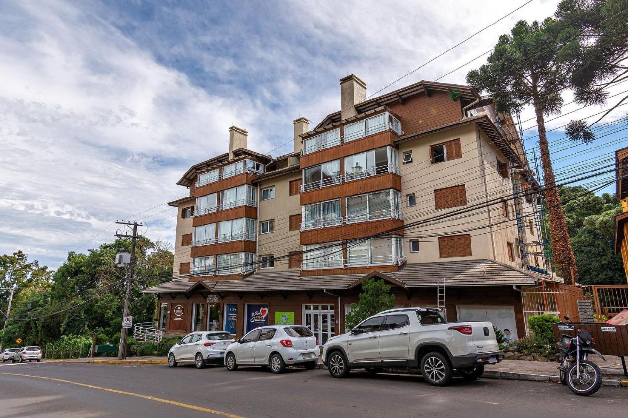 Rosa Edificio Parque Da Vinicola Apartment Грамаду Екстериор снимка