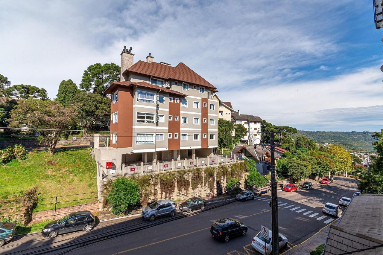 Rosa Edificio Parque Da Vinicola Apartment Грамаду Екстериор снимка