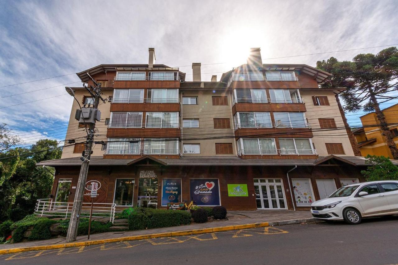 Rosa Edificio Parque Da Vinicola Apartment Грамаду Екстериор снимка