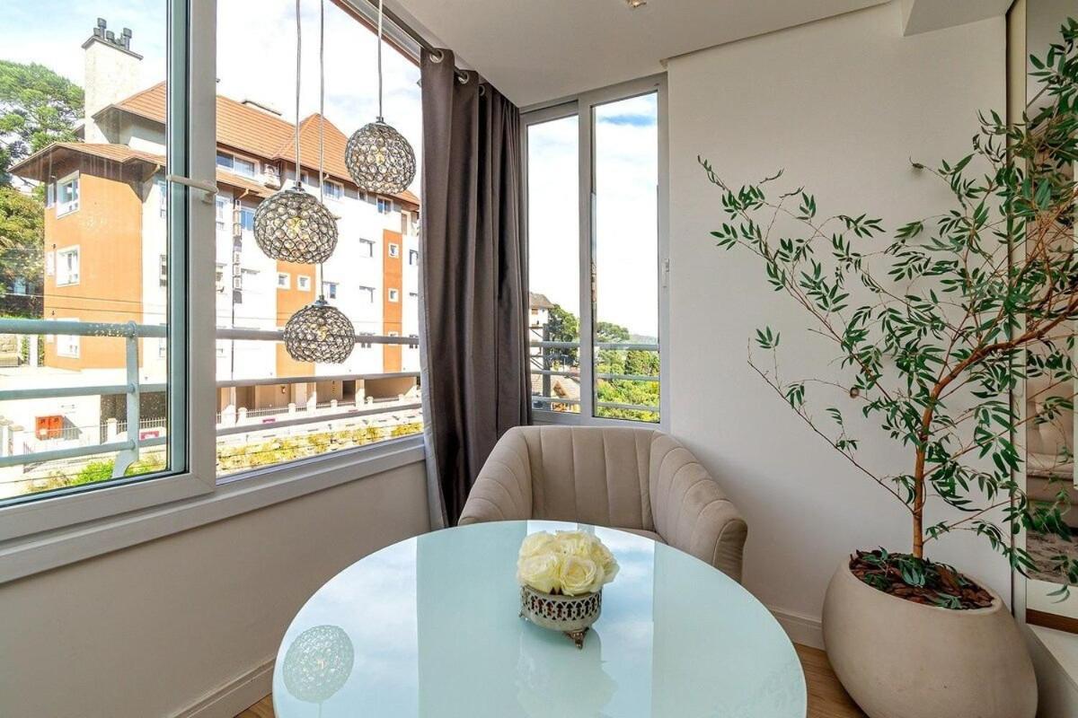 Rosa Edificio Parque Da Vinicola Apartment Грамаду Екстериор снимка