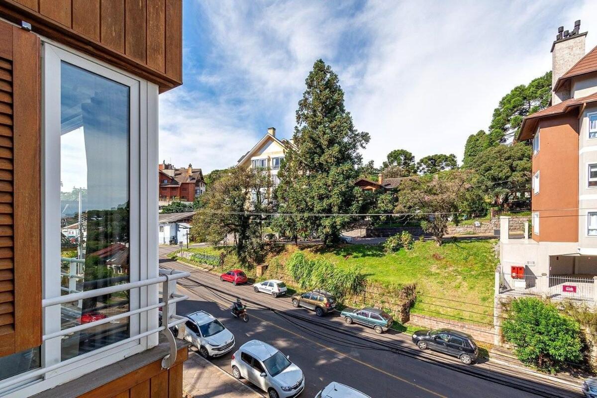 Rosa Edificio Parque Da Vinicola Apartment Грамаду Екстериор снимка